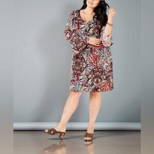 Connected Apparel Black Dress